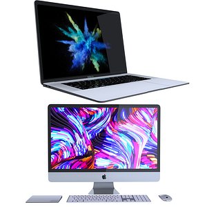 MacBook Pro 15 Inch A1707 and Apple iMac 27-inch