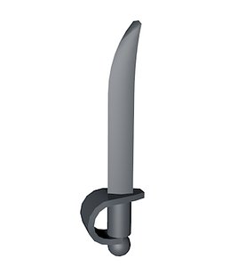 lego pirate cutlass 3ds