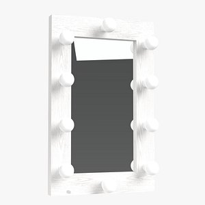 simple make-up mirror 3D model