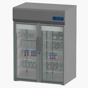 Freezer Fridge Empty and In Use