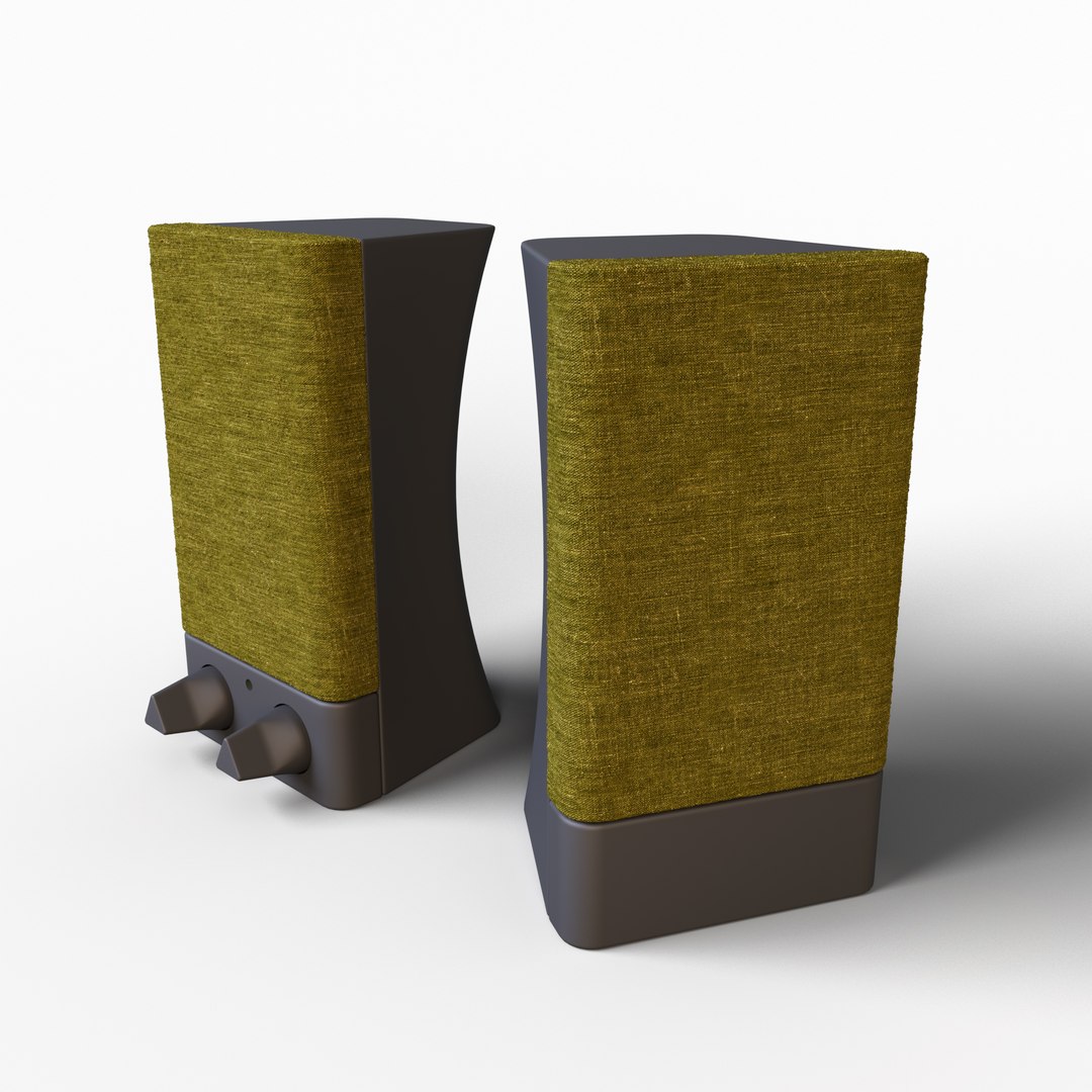 3D Computer speakers https://p.turbosquid.com/ts-thumb/5P/yqr801/lp/z01/jpg/1720716004/1920x1080/fit_q87/f1d889133d29a3f58b2ca47439abd62c265a3bd1/z01.jpg