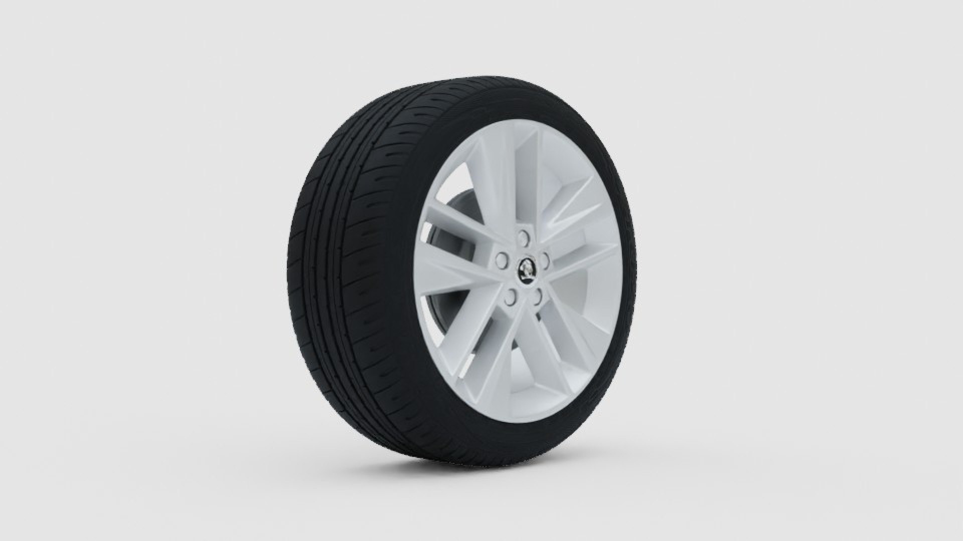 Skoda Fabia Wheel With Rim 3D - TurboSquid 2159928