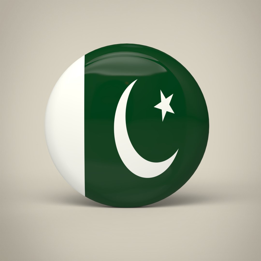3D Pakistan Badge - TurboSquid 1813392