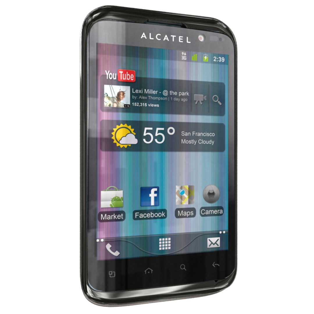 Alcatel Ot 991 3d Model