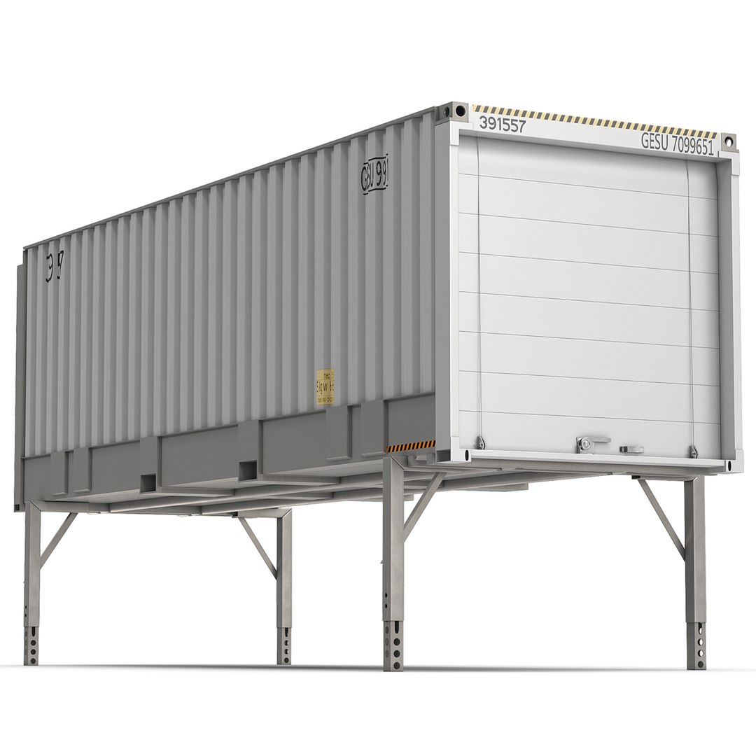 Swap Body Container ISO Generic 3D model preview
