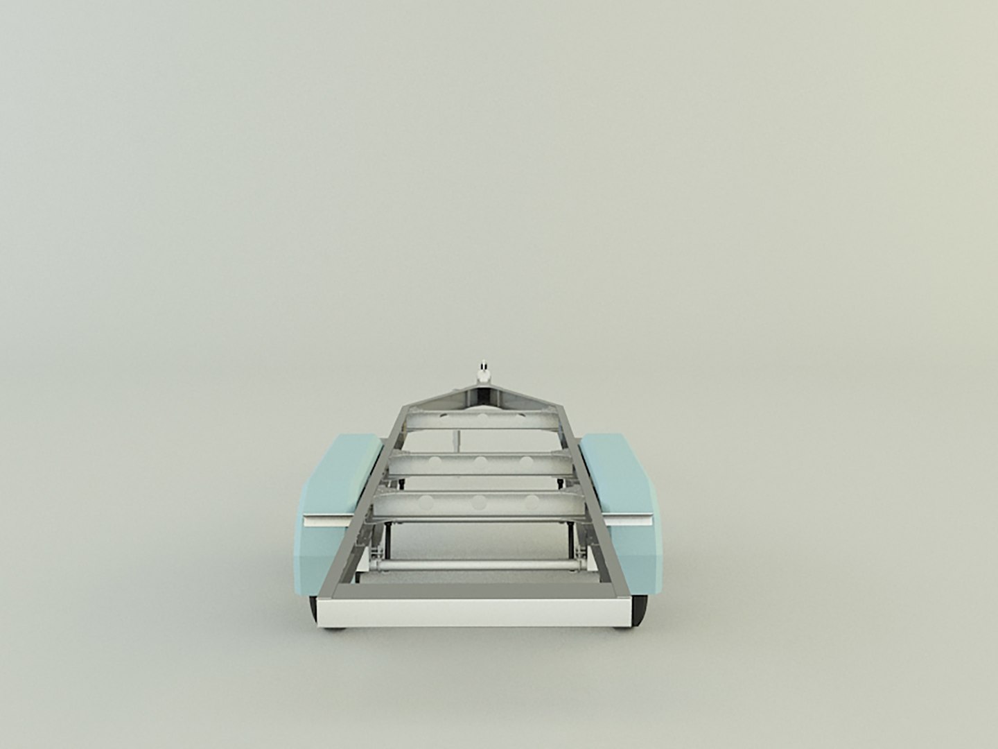Two Axle Empty Trailer 3D Model 3D - TurboSquid 2038479