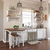 Provence style kitchen