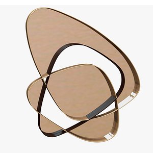 Clouds Bronze Mirror