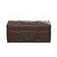 Laramie Trunk Leather Storage Bench
