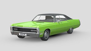 3D Chrysler Imperial LeBaron 1971