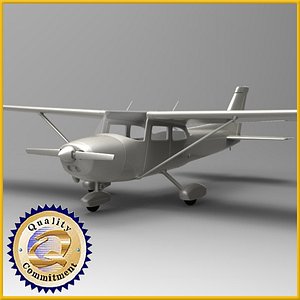 3d cessna 172 model