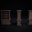 3D GOTHIC INTERIOR PROPS ASSET Collection