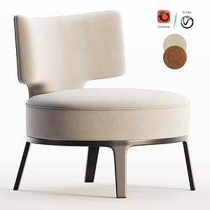 DROP Easy chair By Flexform model