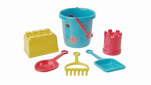 Beach Toys 3D model