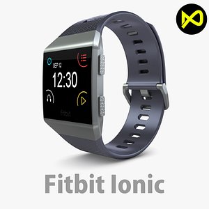 Fitbit Ionic Blue Gray
