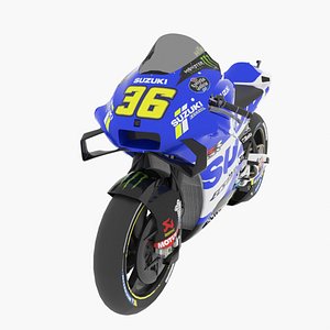 Joan Mir Suzuki GSX-RR 2021 MotoGP 3D model