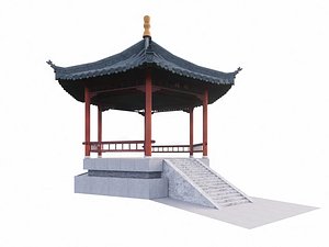 Hexagon Pavilion model