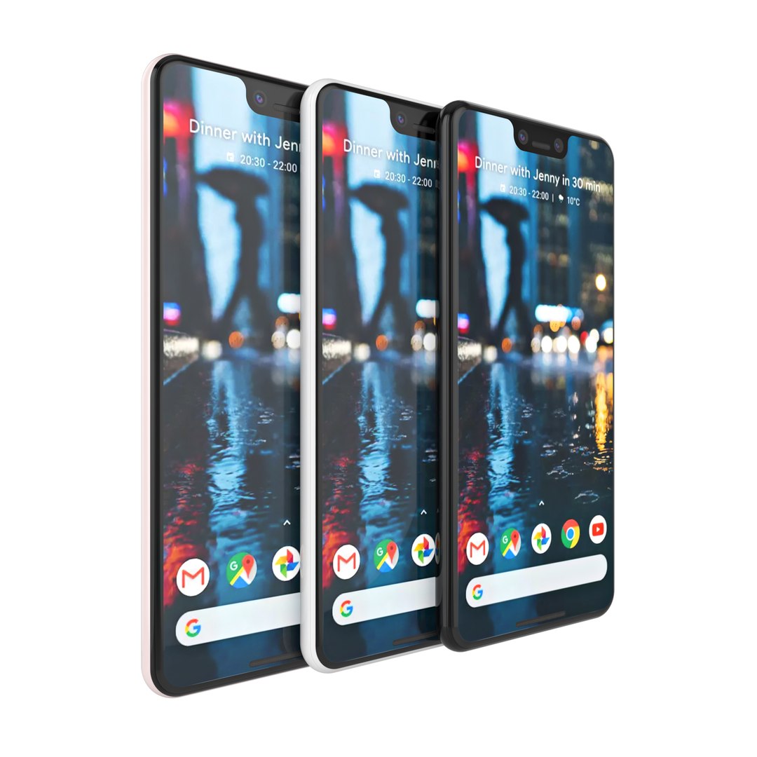 3D Google Pixel 3 Xl Model - TurboSquid 1344932