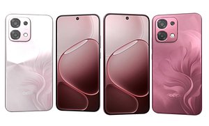 OPPO A6 Pro 5G Coral Pink And A6 Pro Rosewood Red