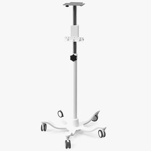 medical rolling stand adjustable 3D