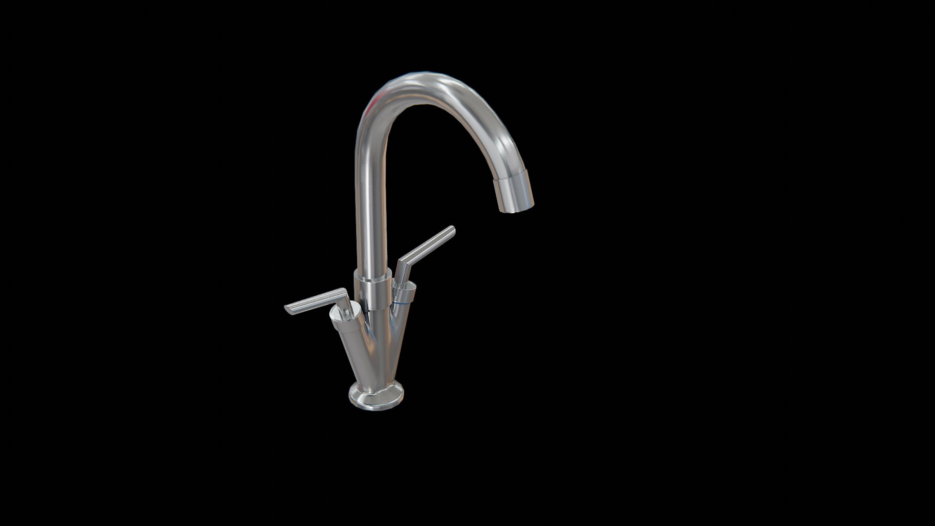 Bath tap 3D model - TurboSquid 1653741