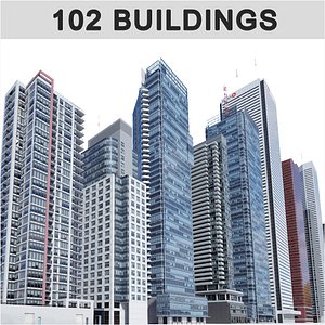 Skyscrapers Collection Vol 4 3D