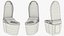 Smart Bidet-Toilette Schwarz