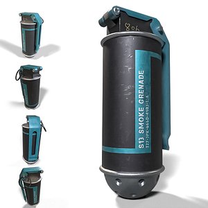 Scifi Smoke Grenade