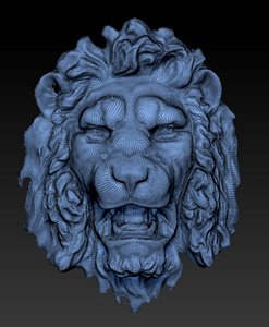 lion head model