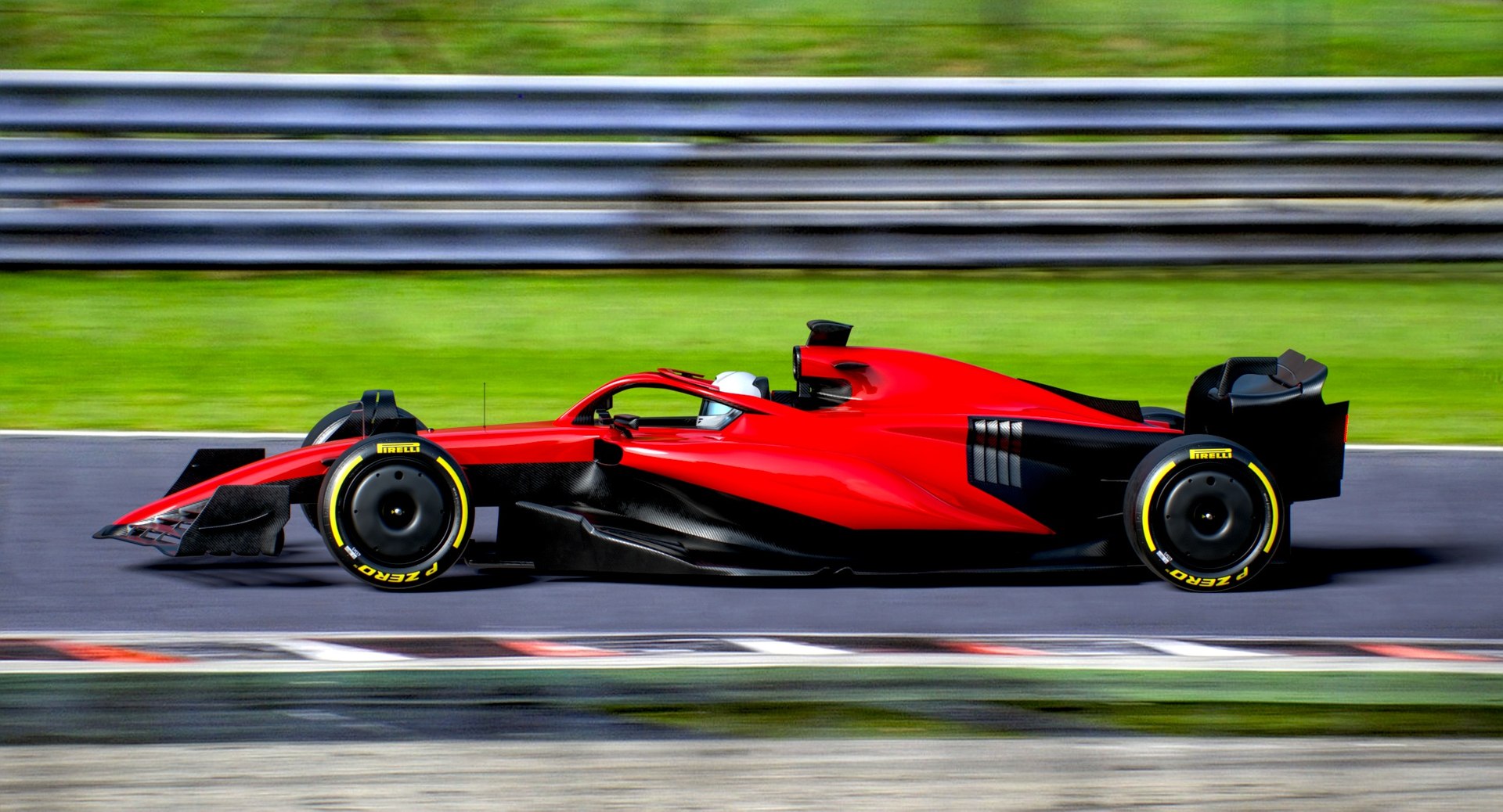 3D Common Formula 1 2023 F1 Race Car Mockup - TurboSquid 2054421