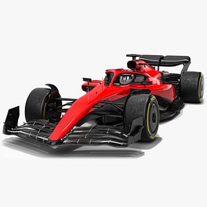 Common Formula 1 2023 F1 Race Car Mockup