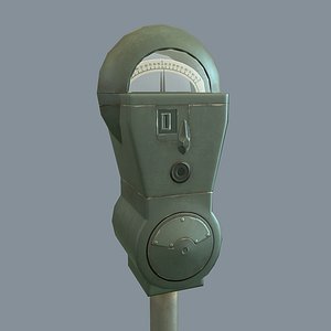 Parking Meter (Game-Ready)
