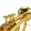 3d brass musical instruments