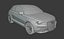 Audi A1 coupe low poly 3D модель