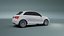Audi A1 coupe low poly 3D модель