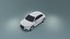 Audi A1 coupe low poly 3D модель