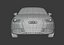 Audi A1 coupe low poly 3D модель