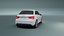 Audi A1 coupe low poly 3D модель