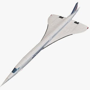 Concorde Passenger Jet Airliner