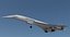 Concorde Passenger Jet Airliner