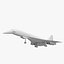 Concorde Passenger Jet Airliner