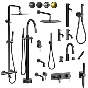 3D Boheme Uno Faucet Set