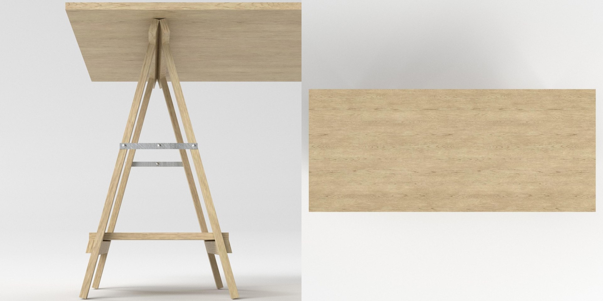 3D model Desk on trestle supports https://p.turbosquid.com/ts-thumb/5R/2c7aeo/mB/tsdeskontrestlesupports04/jpg/1670856043/1920x1080/fit_q87/da9fa63654c580eaf26ce30b9cdf37023fb600cd/tsdeskontrestlesupports04.jpg