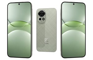 3D Huawei Nova 13 Loden Green Low Poly