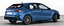 3D Kia Forte GT Hatchback 2022 Opening doors and trunk