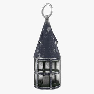 3d medieval lantern
