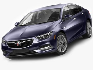 3D buick regal sportback model