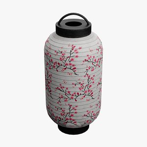 Japanese Paper Lantern 3D