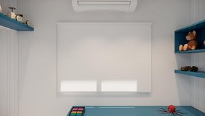 3D Roller blind