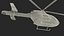 3D light twin utility helicopter
